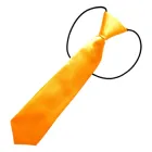 Краватка дитяча Dandy атласна №8 (яскраво-жовта)