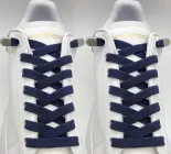 Ліниві шнурки, еластичні шнурки з фіксаторами, 1 м, Темно-синій (28082342020)