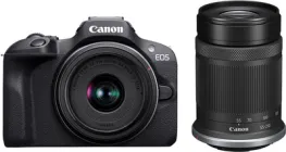 Фотоапарат Canon EOS R100 RF 18-45mm + RF55-210mm Black (6052C036)