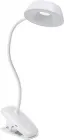 Настільна лампа з акумулятором Philips Led Reading Desk Lamp Donutclip 3W 4000K 1200mAh USB 5V біла