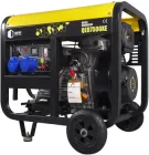 Генератор дизельний QUBE QED7500XE 1-phase 5.0/5.5 кВт 12.5 л електричний старт