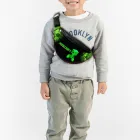 Сумка-бананка з принтом майнкрафт "Minecraft" 32х15см, дитяча, молодіжна (0128)