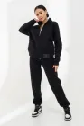 Костюм спортивний жіночий утеплений на флісі German Volf Чорний XS(40-42) 21070