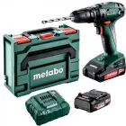 Акумуляторний ударний дриль-шуруповерт Metabo SB 18 2 акб 2 Ah, у кейсі (602245560)