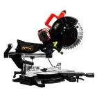 Пила торцювальна з протяжкою мережева GTM HM1245 (305 мм, 105 мм, 1800 Вт, 20.8 кг)