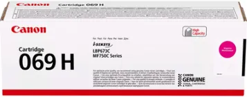 Тонер-картридж Canon 069H MF752Cdw/MF754Cdw/LBP673Cdw Magenta (5096C002)