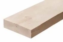Дошка суха дерев'яна 180*20*3000 мм, стругана смерека