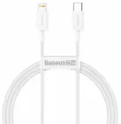 Кабель Baseus Type-C to Lightning 2метри PD 20W Superior White (CATLYS-C02)