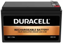 Акумуляторна батарея Duracell | 12V 7Ah | F1 | AGM мультигель (DR7-12)