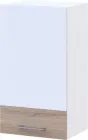 Кухня Doros Лея В72_Ш40 верхня вузька ДСП 40х31.6х72 см Білий/Дуб Сонома (81359337.2)