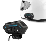 Мотогарнітура Bluetooth на шолом BT12 500mAh IP67 Мото блютуз гарнітура