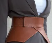 Жіночий широкий пояс баска з натуральної шкіри широкий LeathART XS-XXL 000239906