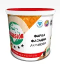Фарба фасадна акрилова, 14 кг ANSERGLOB
