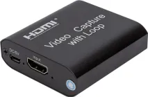 Зовнішня карта відеозахоплення PowerPlant HDMI 4k/30hz (HDVC3) (CA914142)