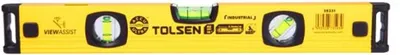 Рівень Tolsen 40 см 3 капсули алюмінієва рамка 1 мм (6933528735939)