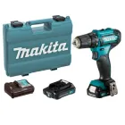 Акумуляторний шуруповерт Makita DF333DWAE + 2 акб 12 V 2 Ah + з/у + кейс