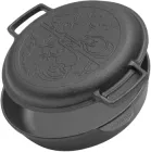 Сковорода чавунна Brizoll Monolith з чавунною кришкою-сковородою 280х60 мм (M2860U-2)