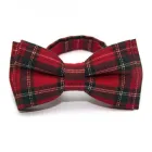 Червоний в Клітку Двошаровий Краватка-Метелик SF Ab-7268