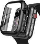 Захисний чохол зі склом для Apple Watch 4/5/6/SE/SE 2 (44 мм) Black