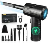 Електричний бездротовий пилоуловлювач зі стисненим повітрям: 3 швидкості 100000 об.