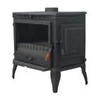 Чавунна піч FLAME STOVE RETRO CLASSIC з боковою дверкою
