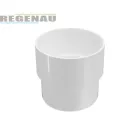 З'єднувач (муфта) труби REGENAU 125 система Білий