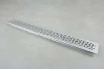 Вентиляційна решітка GTV алюмінієва 60х484мм, алюміній