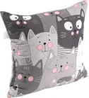 Подушка декоративна Руно Grey Cat антиалергенне волокно 40х40 см (Р311.52_Grey Cat)