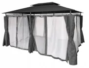 Садовий павільйон альтанка GardenLine 0372 GREY