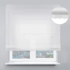 Римські штори DECOLIV Льон з ажуром білий 120*170 см