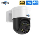 8Мп IP POE Поворотна PTZ Камера відеонагляду Hiseeu 3.6мм