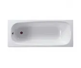 Ванна стальна Roca Contesa прямокутна, без ніжок, 150х70 см, Біла (A236060000)