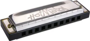 Губна гармошка Hohner M57203X Enthusiast Hot Metal D Box (122556)