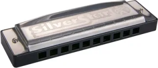 Губна гармошка Hohner M50411 Enthusiast Silver Star Bb (121109)
