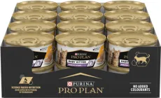 Упаковка вологого корму для кошенят після відлучення від матері Purina Pro Plan Baby Kitten Healthy Start мус з куркою 85 г х 24 шт (8445290673701/7613036693479)