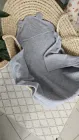 Рушник дитячий з куточком та вушками Chickabiddy 75*75 см сірий