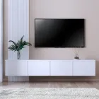 Тумба ТВ "Капрі" навісна, К-504, Біла (200/33/35)