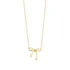 Срібний кулон Bow Pendant Tiffany & Co Gold