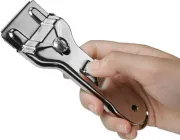 Металевий Скребок з лезом для чищення нагару склокерамічних плит, варильних поверхонь, зняття наклейок та етикеток