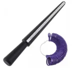 Пальцемір та кільцемір для вимірювання розмірів кілець пластиковий 4 шкали (H78)