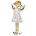 Декоративна фігура 28 см Ангел новорічна статуетка