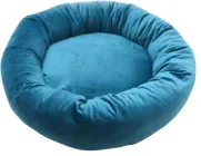Лежак Matys Сапфір №1 43 х 43 х 13 см круглий Бірюзовий (4823118700343)