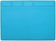 Силіконовий килимок Mechanic V41 / мат термостійкий для паяння та ремонту техніки / 280x200 мм Blue