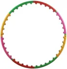 Обруч з масажними кульками EasyFit (масажний гімнастичний розбірний Хула Хуп для фітнесу і аеробіки) US4458RN