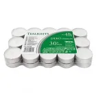 Свічка чайна пігулка Bispol D-3,9 см. 30 шт. 27157