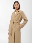 Пальто жіноче демісезонне бежевого кольору DANNA 1917YE 54