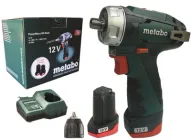 Акумуляторний дриль-шуруповерт Metabo PowerMaxx BS Basic (600984000) + 2АКБ Li-Power (12 В / 2.0 А-год) +ЗУ