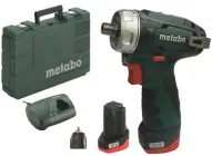 Акумуляторний дриль-шуруповерт Metabo PowerMaxx BS Basic (600080500) + 2 АКБ Li-Power + ЗУ LC 40 + Кофр