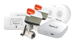 Premium бездротова система захисту від затоплення на 2 труби 1/2" Tervix ZigBee Water Stop, комплект антипотоп 4922621