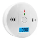 Детектор-сигналізатор задимлення CO Bodasan датчик витоку чадного газу з сиреною Білий (SD314)